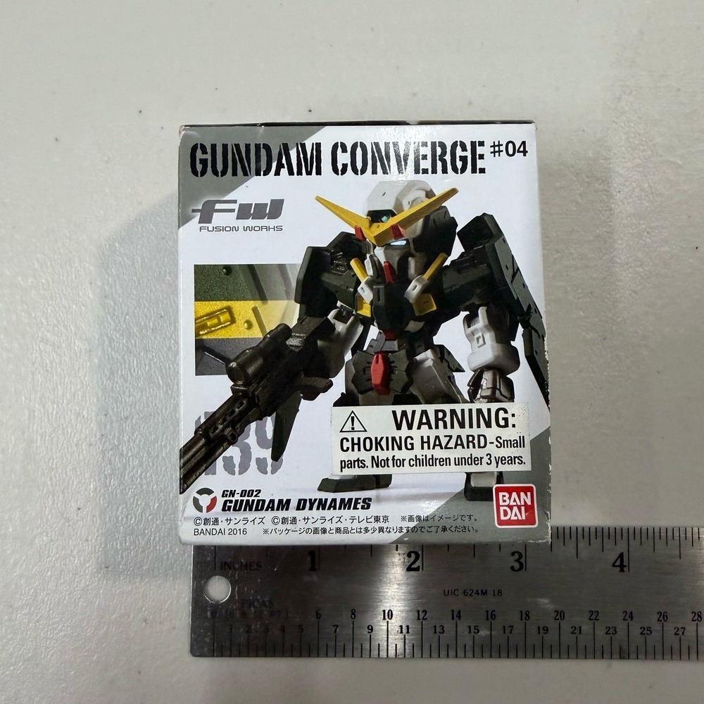 Bandai Gundam Converge #04 139 GN-002 Gundam Dynames Fusion Works Figure